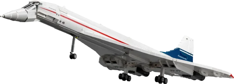 Lego Concorde airplane